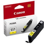 Tusz  Canon  CLI551Ydo iP-7250, MG-5450/6350 |  7ml |   yellow