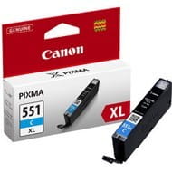Tusz Canon CLI551CXL  do iP-7250, MG-5450/6350 | 11ml |  cyan