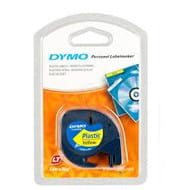 Dymo taśma do drukarek LetraTag 59423 | 12mm/4m | plastikowa | żółta