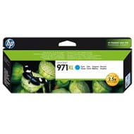 Tusz HP 971XL do Officejet Pro X451DW/476DW/551DW/576DW | 6 600 str. | cyan