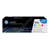 Zestaw trzech tonerów HP 125A do LJ CP1215 ,CM1312 | 3 x 1 400 str. | CMY