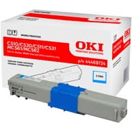Toner Oki do C510/530/511/531, MC561/562 | 5 000 str. | cyan