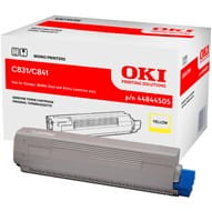 Toner Oki do C831/841 | 10 000 str. | yellow
