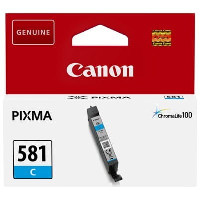 Tusz Canon CLI-581C do  Pixma TR7550/TR8550/TS6150  | 5,6ml | cyan