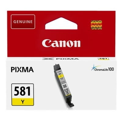 Tusz Canon CLI-581Y do   Pixma TR7550/TR8550/TS6150  | 5,6ml | yellow