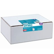 Dymo etykieta do drukarek biała, papierowa, 89mm x 36 mm | 12 sztuk