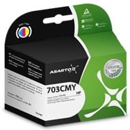 Tusz Asarto do HP 703CMY | CD888AE | 440 str. | color
