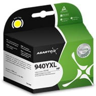 Tusz Asarto do HP 940YXL | C4909AE | 1400 str. | yellow
