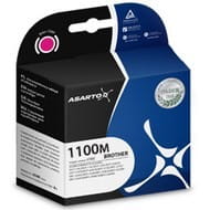 Tusz Asarto do Brother 1100M | LC1100M | 450 str. | magenta