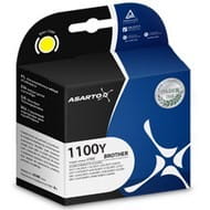 Tusz Asarto do Brother 1100Y | LC1100Y | 450 str. | yellow