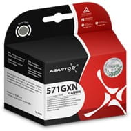 Tusz Asarto do Canon 571GXN | 0335C001 | 3350 str. | grey