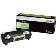 Kaseta z tonerem Lexmark 502H do  MS-310/410/610 | zwrotny | 5 000 str. | black