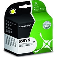 Tusz Asarto do HP 655YN | CZ112AE | 760 str. | yellow