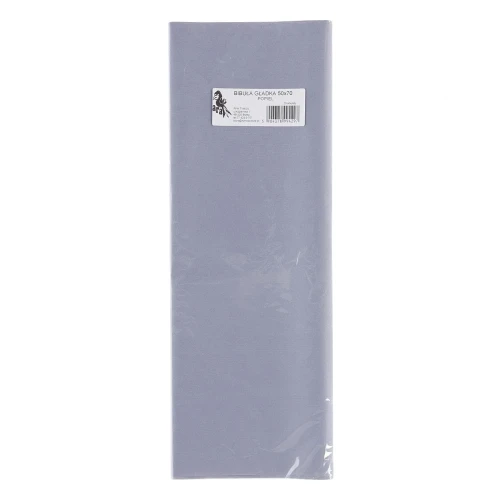 Bibuła gładka szara gładka szara 700 mm x 500 mm (29)