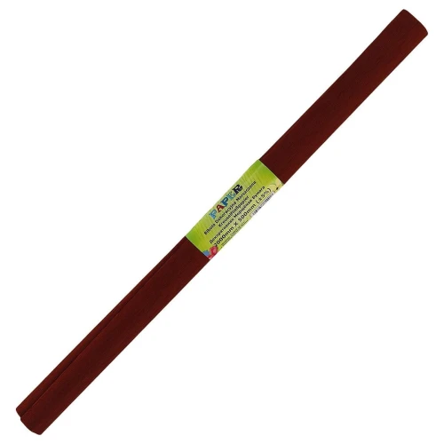 Bibuła marszczona Titanum marszczona 28 brązowa ciemna 500 mm x 2000 mm