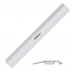 Linijka aluminiowa Leniar 20 cm