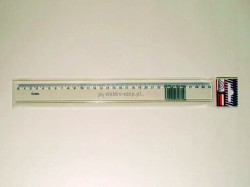 Linijka plastikowa Grales 30 cm (L30 bl)
