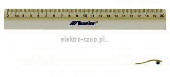 Linijka aluminiowa Leniar 20 cm