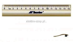 Linijka aluminiowa Leniar 15 cm