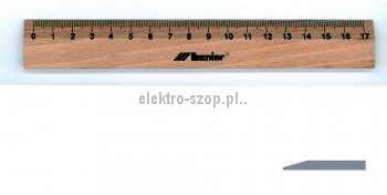 Linijka drewniana Leniar 16 cm