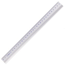 Linijka aluminiowa Leniar 30 cm