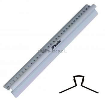 Linijka aluminiowa Leniar 20 cm (30316)