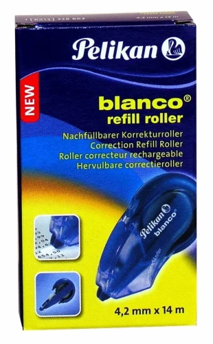 Korektor w taśmie (myszka) Pelikan Blanco z wymiennym wkładem 4,2 mm 14 m (PN338863)