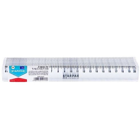 Linijka plastik Starpak School 20 cm (283237)