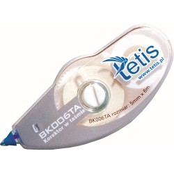 Korektor w taśmie (myszka) Tetis 5 mm 6 m (BK006-TA)