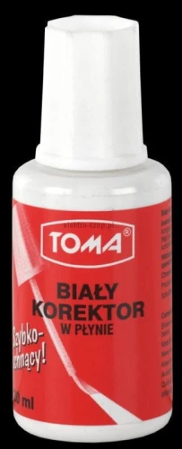 Korektor w płynie (z pędzelkiem) Toma 20 ml (TO-019 0 2)