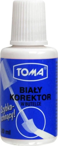 Korektor w płynie (z pędzelkiem) Toma 20 ml (TO-018 0 2)