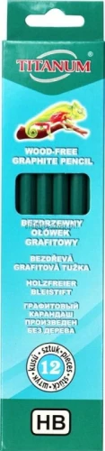 Ołówek Titanum bezdrzewny bez gumki HB
