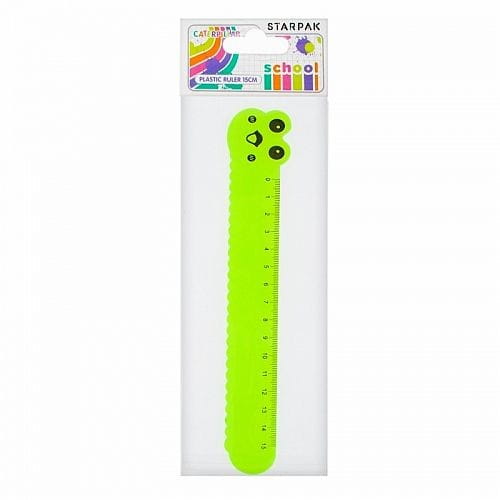 Linijka plastikowa Starpak 15 cm (354739)