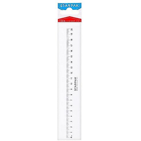 Linijka plastik Starpak Barbie 20 cm (447743)