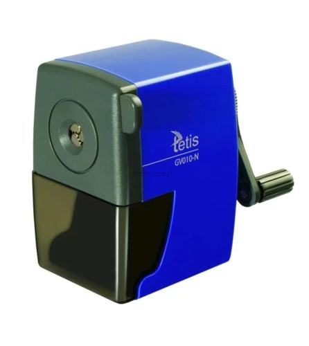 Temperówka na korbkę Tetis - niebieski (KV500-N)