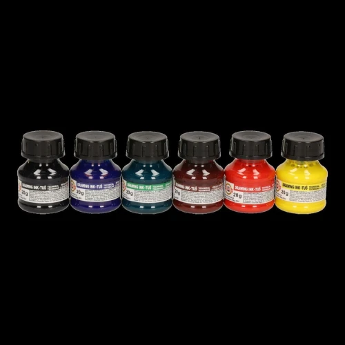 Tusz kreślarski Koh-I-Noor MIX KOLORÓW kolor: mix 20 ml