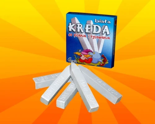 Kreda Mar-Bor B2 kolor: biała 6 szt