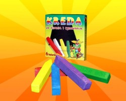 Kreda Ziemia Obiecana B3 kolor: mix 6 szt (MB-400011)