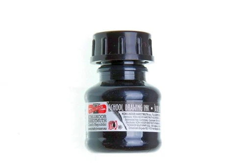 Tusz kreślarski Koh-I-Noor kolor: czarny 20 ml (141722)