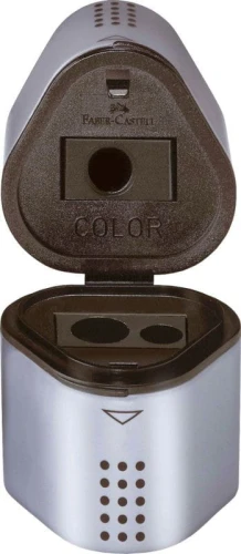 Temperówka Faber Castell Grip 2001 - szary (183800)