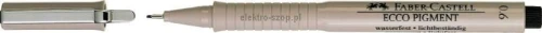 Cienkopis kreślarski Faber-Castell Ecco Pigment 0,6 mm czarny (FC166699)