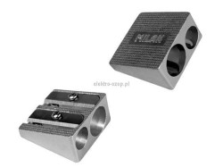 Temperówka Milan aluminiowa - srebrna (80035)