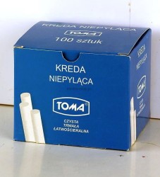 Kreda Toma kolor: biała 100 szt (OM-80200)