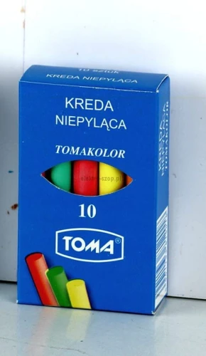 Kreda Toma kolorowa kolor: mix 10 szt (OM-81201)