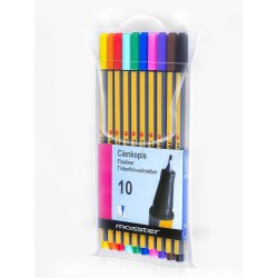 Cienkopis Kamet MASSTER, mix 0,4 mm 10kol. (K-0156)