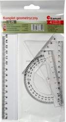 Komplet geometryczny Titanum 4 elementowy