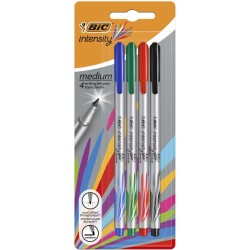 Cienkopis Bic Medium cienkopis, mix 1,0 mm 4kol. (964824)