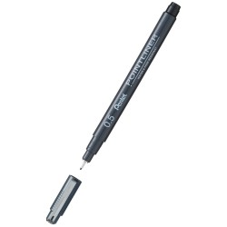 Cienkopis Pentel cienkopis, czarny 0,5 mm 1kol. (S20P)