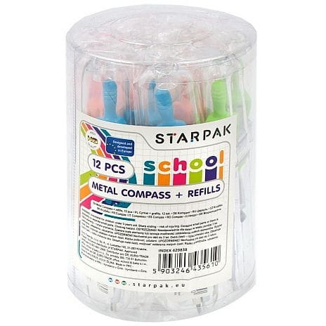 Komplet geometryczny Starpak 2 el. (429837)