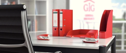 Dziurkacz Leitz NeXXt czerwony 30k (500800)
